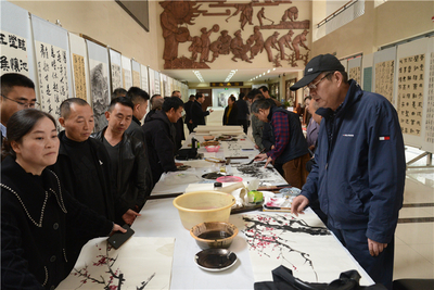 青川、吳興、譙城三地書畫攝影聯展在青川隆重開幕