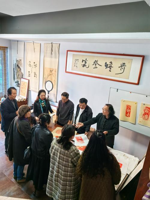 南陽.鄧州版畫院版畫家走進熙程文化藝術交流活動
